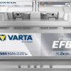 Batería 12 V 80 Ah 800 A N80 VARTA Dynamic EFB 5 Batería, 12V 80Ah 800A, N80 VARTA Dynamic EFB