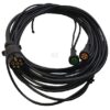 Cable de 8 m con enchufe de 7 polos y 2 conectores bayoneta de 5 pines 3 Cable de 8 m con enchufe de 7 polos y 2 conectores bayoneta de 5 pines