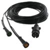Cable de 12 m con enchufe de 7 polos y 2 ramales con conectores bayoneta de 5 pines 3 Cable de 12 m con enchufe de 7 polos y 2 ramales con conectores bayoneta de 5 pines
