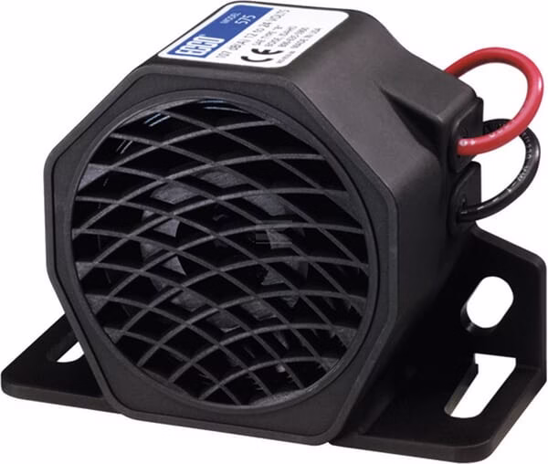 Alarma marcha atrás 97 dB 12/24V bitonal 1 Alarma marcha atrás 97 dB 12/24V bitonal