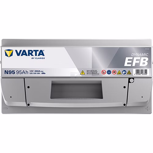 Batería 12 V 95 Ah 850 A N95 VARTA Dynamic EFB 3 Batería, 12V 95Ah 850A, N95 VARTA Dynamic EFB