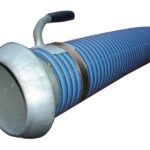 Manguera aspiración azul/roja 6", 4 m