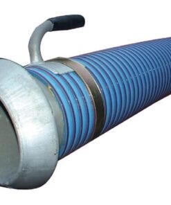 Manguera aspiración azul/roja 6", 5 m