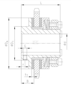 Torque limiter Ruflex 1 - 1TF 4 Torque limiter Ruflex 1 - 1TF