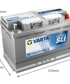 Batería, 12V 100Ah 720A, H9 VARTA Promotive SLI