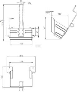 Soporte para calzo de rueda Begin® para G46 / pequeño