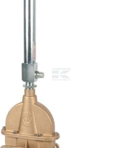 Válvula 6" con brida y cilindro hidráulico