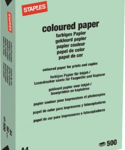 Papel A4 verde 500B