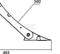Calzo de rueda Origamy plegable 53