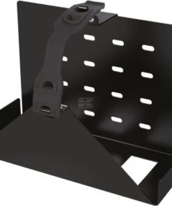 Soporte de calzo negro con muelle PVC Origamy