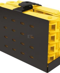 Soporte de calzo negro con muelle PVC Origamy 6 Soporte de calzo negro con muelle PVC Origamy