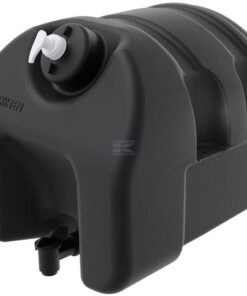 Depósito de agua negro de 18L