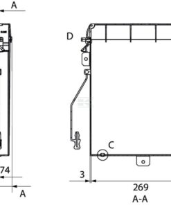Porta documentos rectangular 9 Porta documentos rectangular