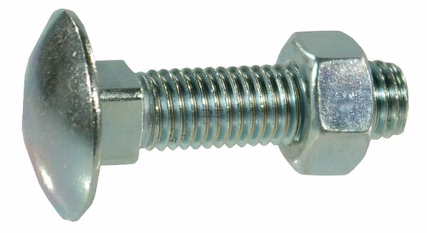 Perno de cabeza cuadrada y tuerca DIN 603 M6 x 50 acero 4.6 Kramp 1 Perno de cabeza cuadrada y tuerca DIN 603 M6 x 50 acero 4.6 Kramp