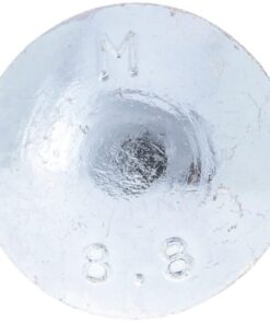 Perno de cabeza cuadrada DIN 603 M8 x 50 acero 8.8 Kramp