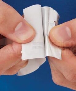 Cinta de aluminio, adaptable con revestimiento de papel, 50 m x 100 mm, Tesa®
