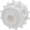 Sowing wheel, hexagon-aperture