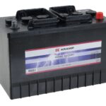 Batería 12 V 110 Ah, 680 A, Kramp
