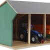 Cobertizo para tractor agrícola, pequeño 1:32