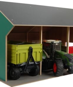 Cobertizo agrícola para 3 vehículos 1:16