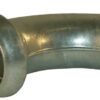 Acoplamiento macho 5" con codo a 90° y brida cuadrada