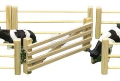 Set vallas de madera, 6 piezas