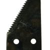Cuchilla final dentada