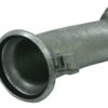 Hembra/macho 4" codo de 45°