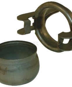 Acoplamiento macho 2", para soldar, completo, Bauer