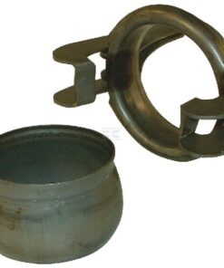 Acoplamiento macho 5", para soldar, completo, Bauer