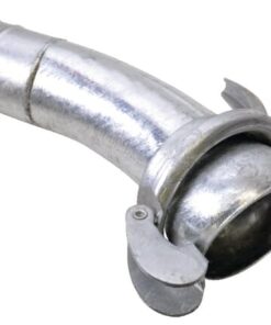 Acoplamiento macho 4", con terminal a 45º para manguera, Bauer