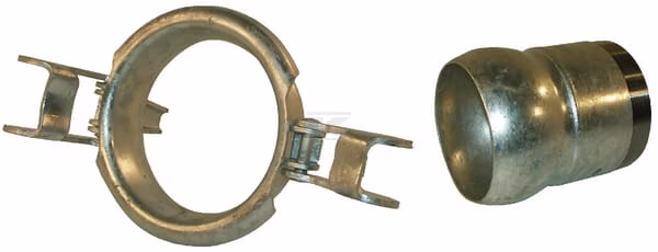 Acoplamiento macho 6", rosca a derechas, Bauer