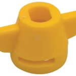 Portaboquillas Snap-Fit boquilla plana amarillo 750221