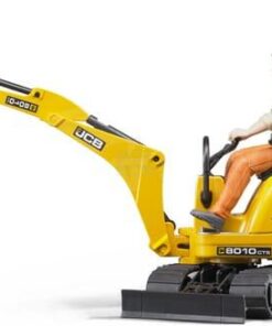 JCB microexcav. + trabajador