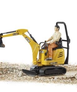 JCB microexcav. + trabajador