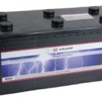 Batería 12 V 120 Ah, 680 A, Kramp