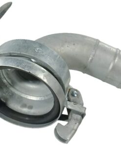 Hembra acodada 6", a 90° para manguera de 4"