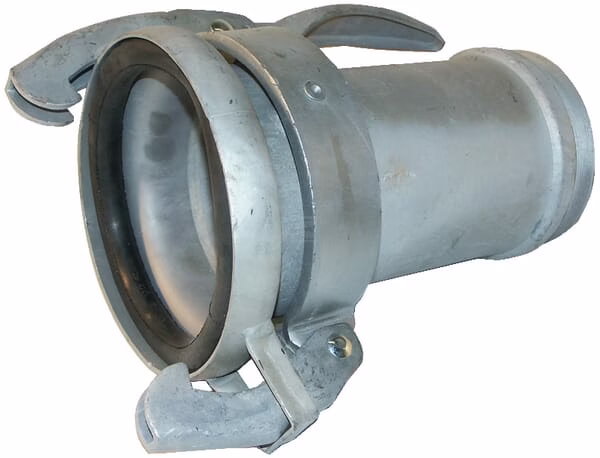 Acoplamiento  hembra 6", con terminal roscado de 2"
