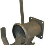 Acoplamiento rápido con brida hembra de 6", tipo D italiano