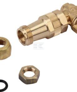 Boquilla doble M62 tapón Ø18 + 1
