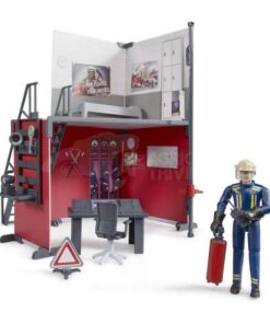 Parque de bomberos con bombero, Bworld