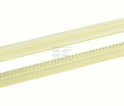 Juego de tiras de goma, resistentes al aceite, ranuradas, 890 mm