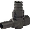 Safety valve elbow