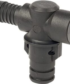 Safety valve elbow