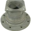 Brida cuadrada 6" - brida normal 8"