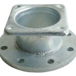 Brida cuadrada 6" - brida normal 6"