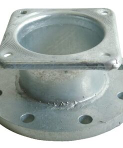 Brida cuadrada 6" - brida normal 6"