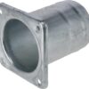 Brida cuadrada + boquilla cincada 6" 4 Brida cuadrada + boquilla cincada 6"
