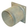 Brida cuadrada 5" + tubo roscado
