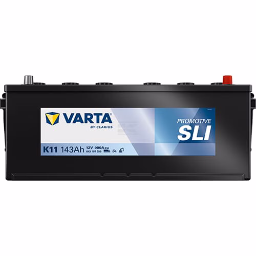 Batería, 12V 143Ah 900A, K11 VARTA Promotive SLI 2 Batería, 12V 143Ah 900A, K11 VARTA Promotive SLI